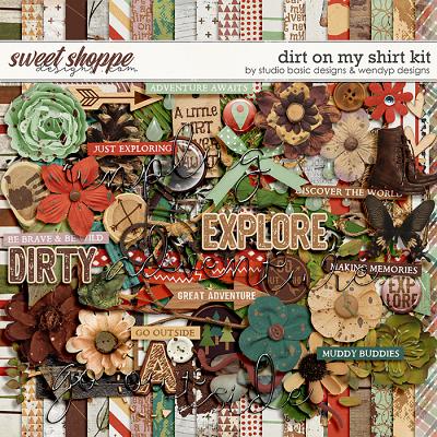 Digital Scrapbooking Kits, August Basics Page Kit-(Kmess), Everyday,  Seasons - Summer