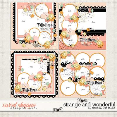 Strange and Wonderful Layered Templates by Amber