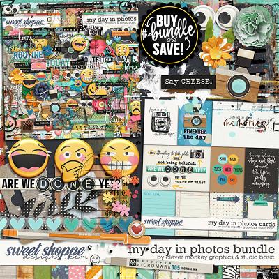 My Day In Photos Bundle by by Clever Monkey Graphics and Studio Basic Designs