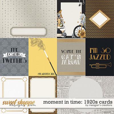Moment in Time: 1920s Cards by Meagan's Creations