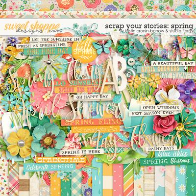 Scrap Your Stories: SPRING by Studio Flergs & Kristin Cronin-Barrow