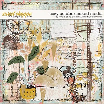 Cozy October Mixed Media by Studio Basic and Little Butterfly Wings