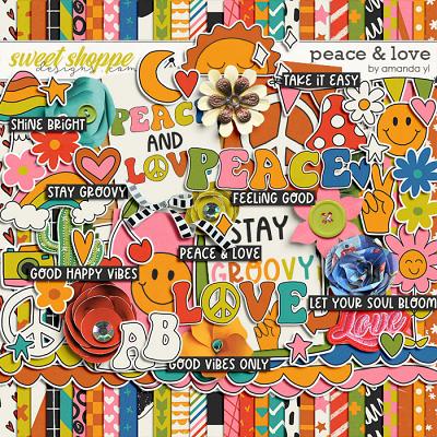Peace and love by Amanda Yi