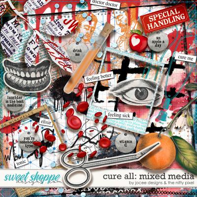 CURE ALL | MIXED MEDIA by The Nifty Pixel