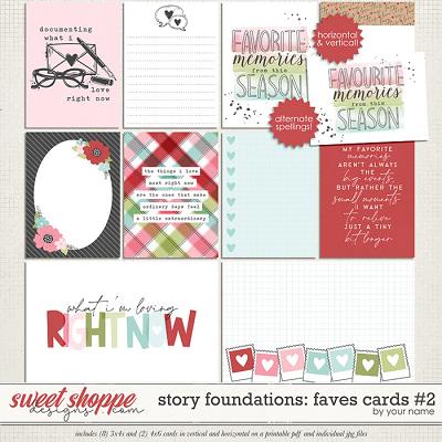 Story Foundations: Faves Cards #2 by Traci Reed Story Foundations: Faves Cards #2 by Traci Reed