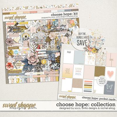 Choose Hope: Collection | Designed by Soco, Anita Designs and Rachel Etrog