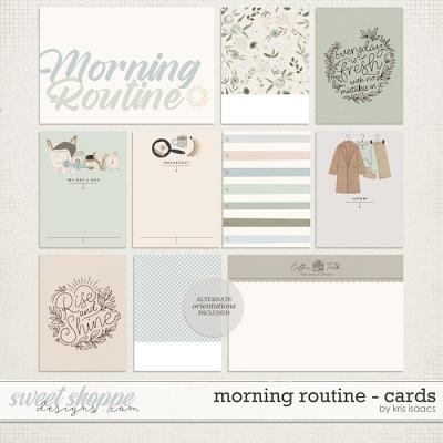 Morning Routine | Journal Cards - by Kris Isaacs Designs
