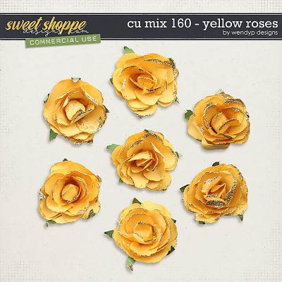 CU Mix 160 - Yellow rosess by WendyP Designs
