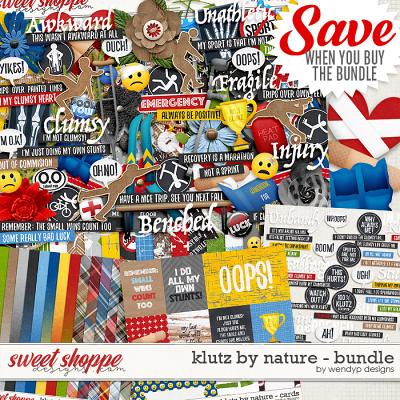 Klutz by Nature - Bundle by WendyP Designs