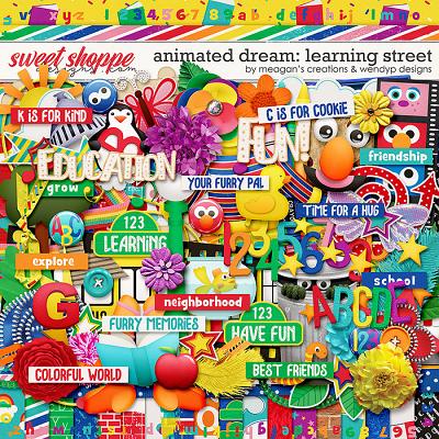 Animated Dream: Learning Street by Meagan's Creations & WendyP Designs