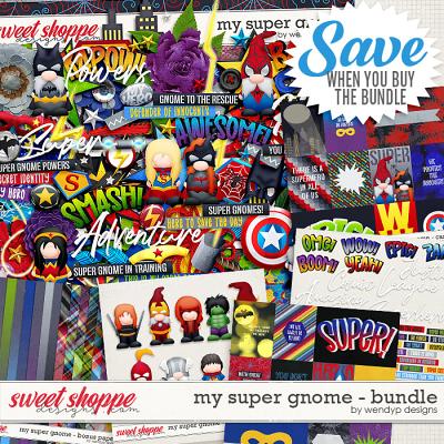 My super gnome - bundle by WendyP Designs