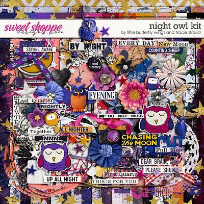 Night Owl (kit) by Little Butterfly Wings & Tracie Stroud