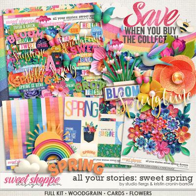 All Your Stories: SWEET SPRING- COLLECTION by Kristin Cronin-Barrow & Studio Flergs