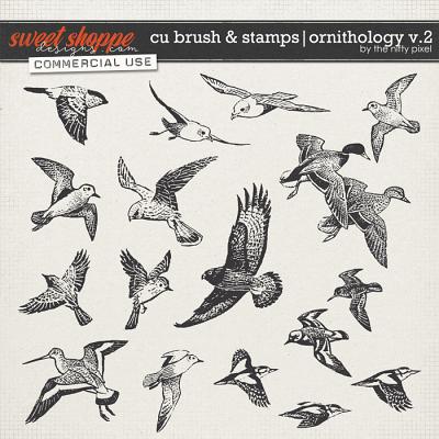 CU BRUSH & STAMPS | ORNITHOLOGY V.2 by The Nifty Pixel