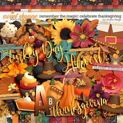 Remember the Magic: CELEBRATE THANKSGIVING by Studio Flergs