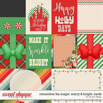 Remember the Magic: MERRY & BRIGHT- CARDS by Studio Flergs