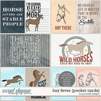 Hay Fever Pocket Cards by Ponytails