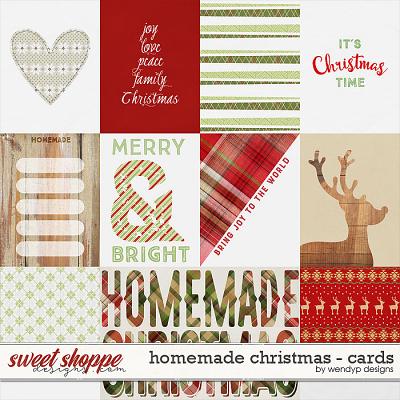 Homemade Christmas - Cards by WendyP Designs