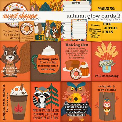Autumn Glow Cards 2 by Clever Monkey Graphics 