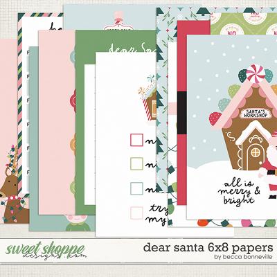 Dear Santa 6x8 Papers by Becca Bonneville