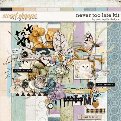 Never Too Late Kit by Pink Reptile Designs