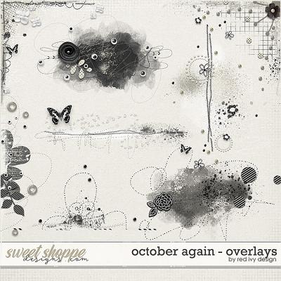 October Again - Overlays by Red Ivy Design