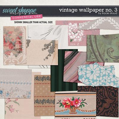 CU Vintage Wallpaper no. 3 by Tracie Stroud