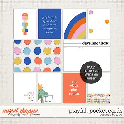 Playful: Pocket Cards | Designed by Soco