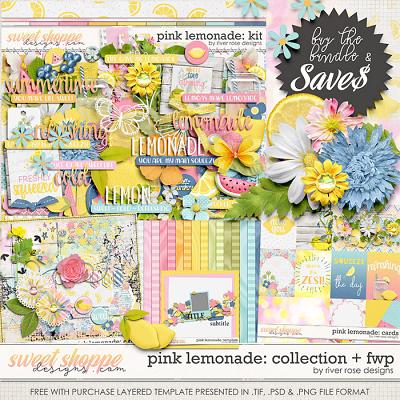 Pink Lemonade: Collection + FWP by River Rose Designs