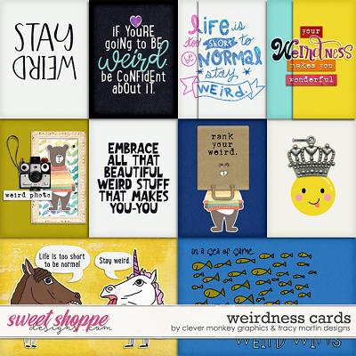 Weirdness Cards by Clever Monkey Graphics & Tracy Martin Designs 