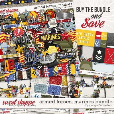 Armed Forces: Marines Collection Bundle by Meagan's Creations