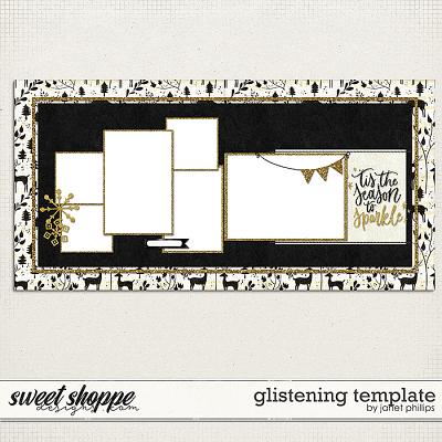 GLISTENING: TEMPLATE by Janet Phillips