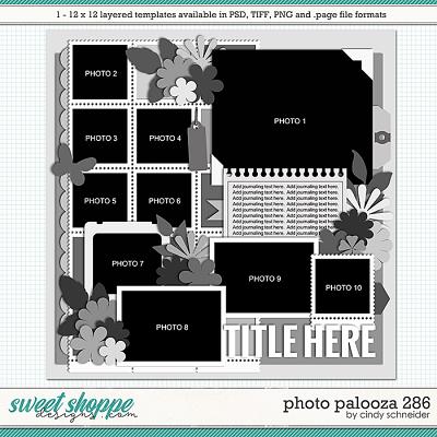 Cindy's Layered Templates - Photo Palooza 286 by Cindy Schneider