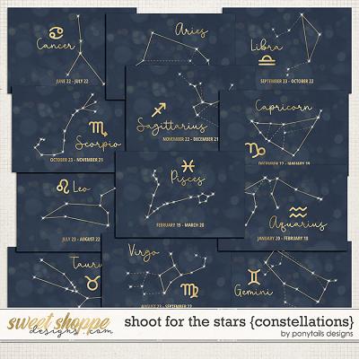 Shoot for the Stars Constellations by Ponytails