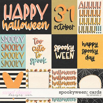 Spookyween: cards by Amanda Yi