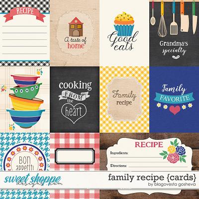 Family recipe {cards} by Blagovesta Gosheva