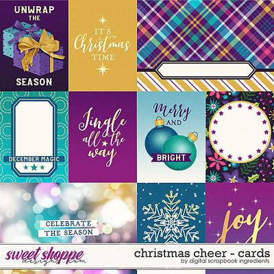 Christmas Cheer | Cards by Digital Scrapbook Ingredients