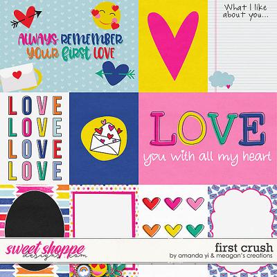 First crush: cards by Amanda Yi & Meagan's Creations