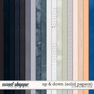 Up & Down (solid papers) by Little Butterfly Wings