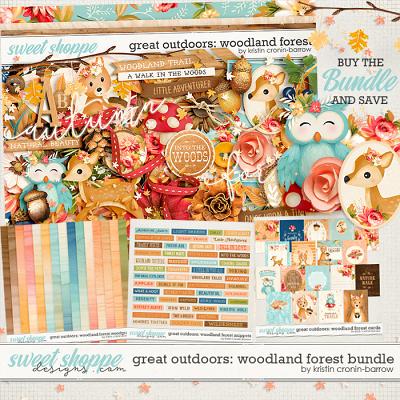 Great Outdoors: Woodland Forest Bundle by Kristin Cronin-Barrow