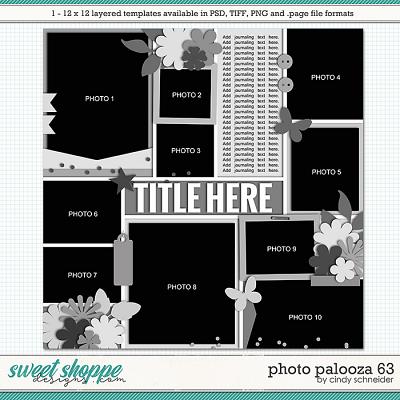 Cindy's Layered Templates - Photo Palooza 63 by Cindy Schneider