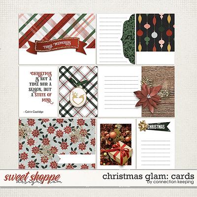 Christmas Glam Journal Cards by Connection Keeping