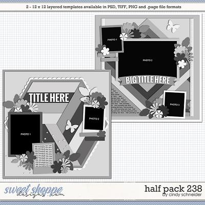 Cindy's Layered Templates - Half Pack 238 by Cindy Schneider