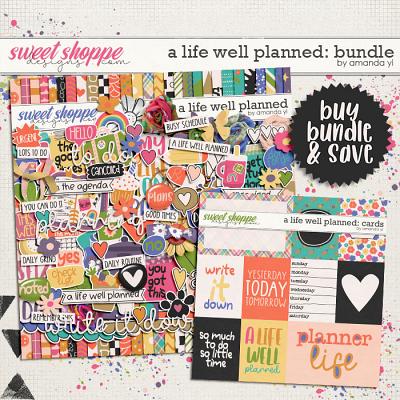 A life well planned: bundle by Amanda Yi