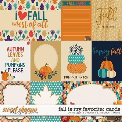 Fall Is My Favorite-Project Card Pack by Meagan's Creations & Meghan Mullens 