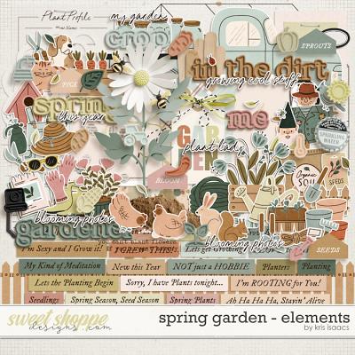 Spring Garden | Elements - by Kris Isaacs Designs