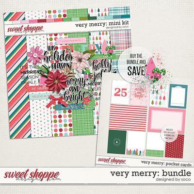 Very Merry: Bundle | Designed by Soco