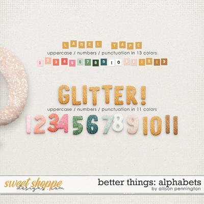 Better Things: Alphabets by Allison Pennington