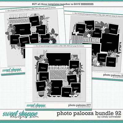 Cindy's Layered Templates - Photo Palooza Bundle 92 by Cindy Schneider