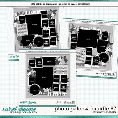 Cindy's Layered Templates - Photo Palooza Bundle 67 by Cindy Schneider